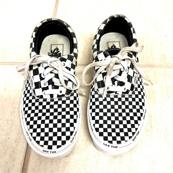 VANS Era 'Checkerboard Disarray' sneakers women’s size 7.5 platform - Picture 4 of 8